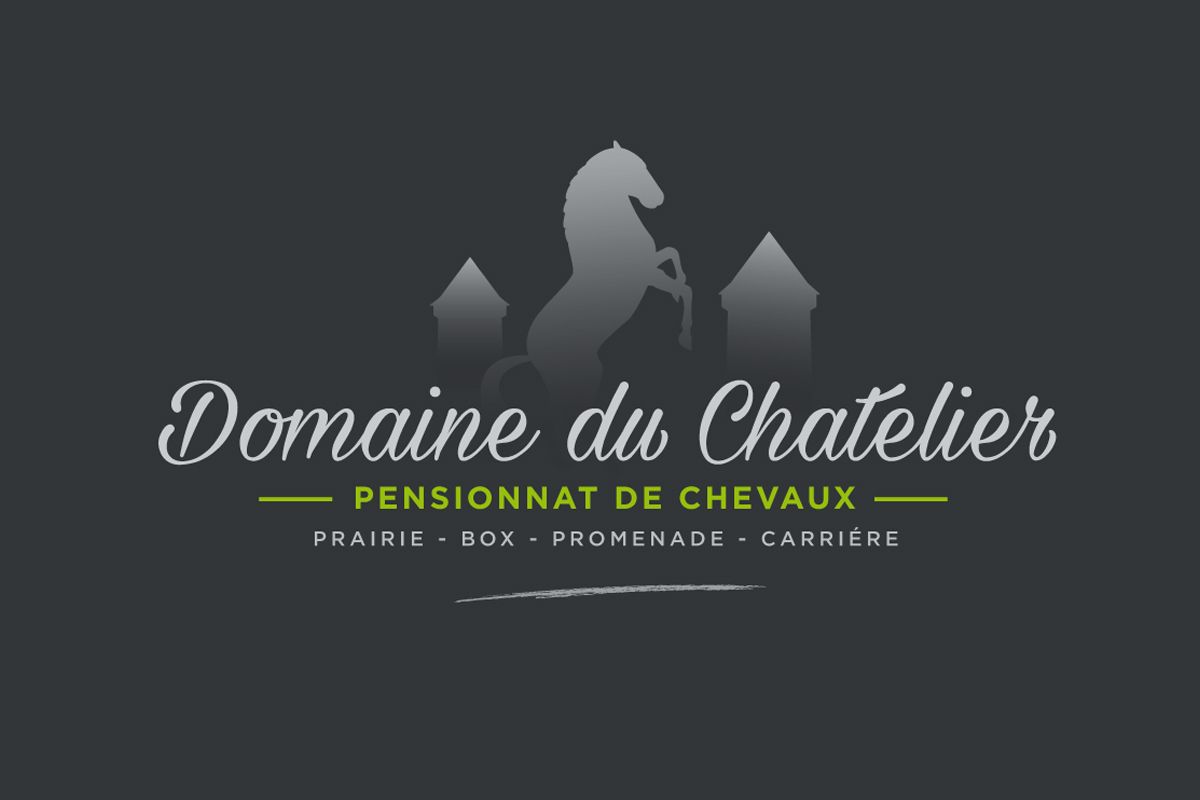 Création logo à Rennes, Domaine du Châtelier