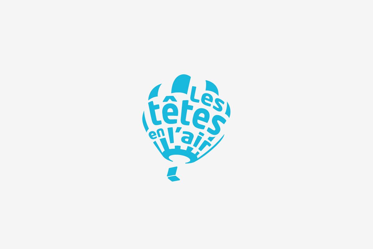 Création logo à Rennes, Les têtes en l'air