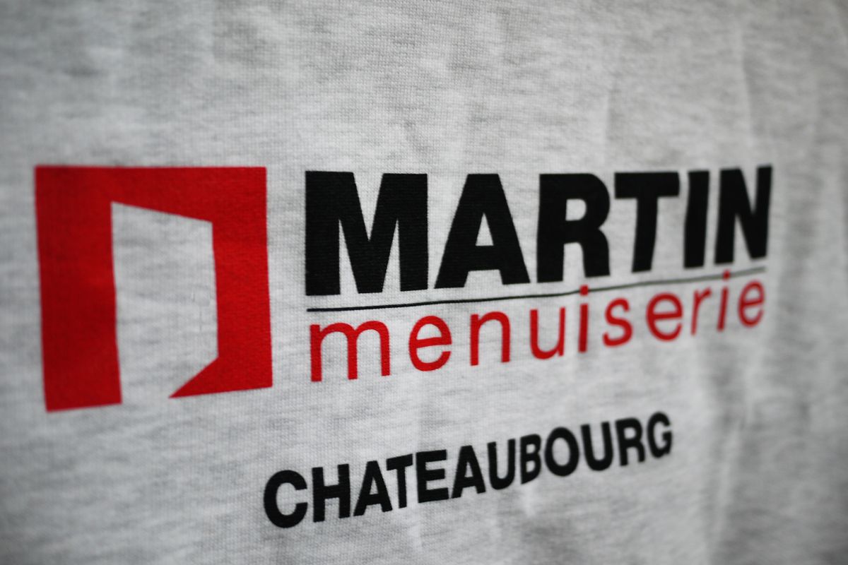 Création logo à Rennes, Martin menuiserie